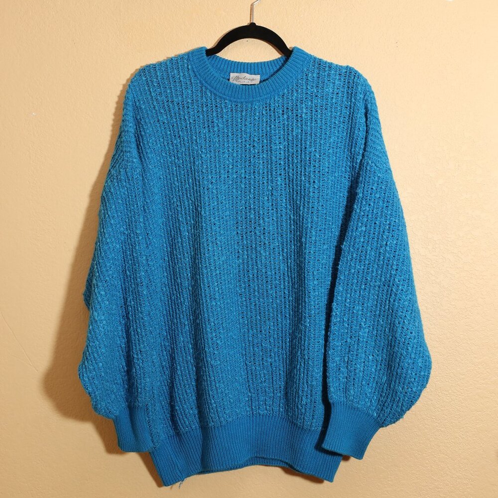 Modango Vintage Blue Knit Sweater (56)